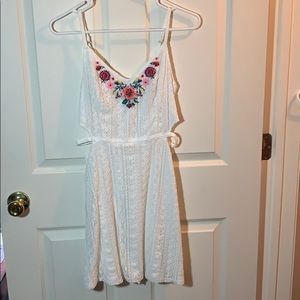 Size Small Hollister White Sundress